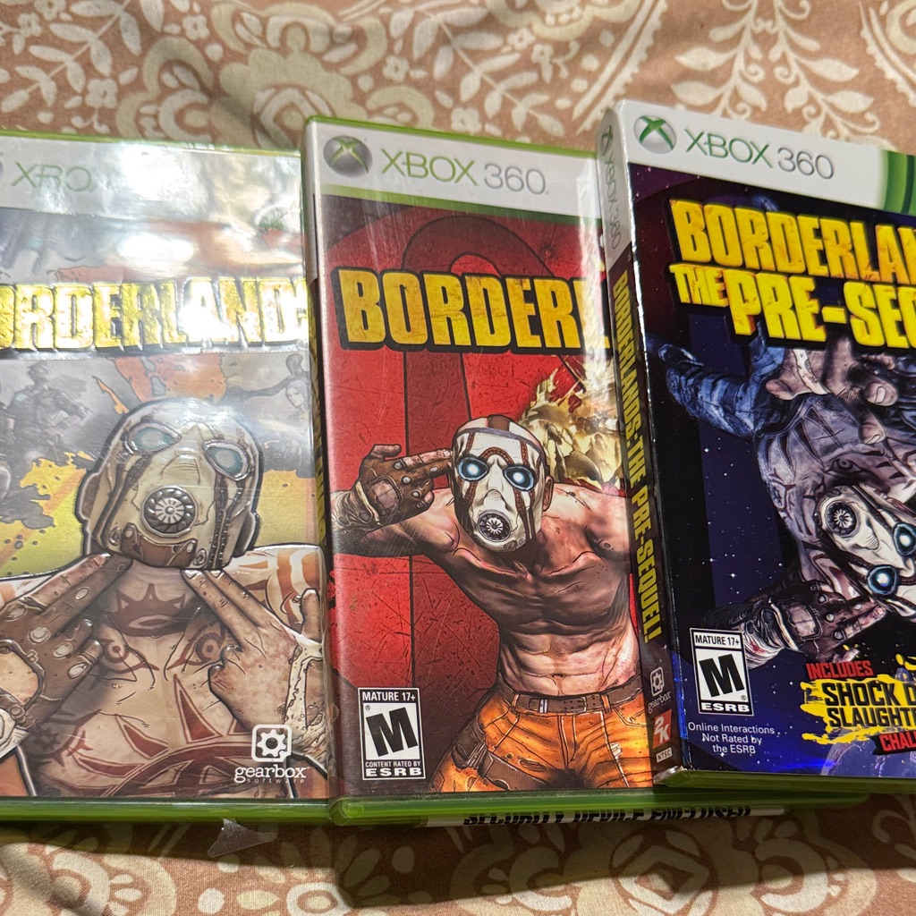 Borderlands Xbox 360 Game Set